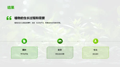 揭秘绿色生命