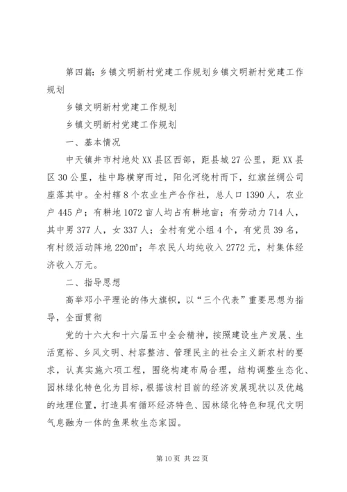 乡镇新村聚居点管理工作自查报告.docx