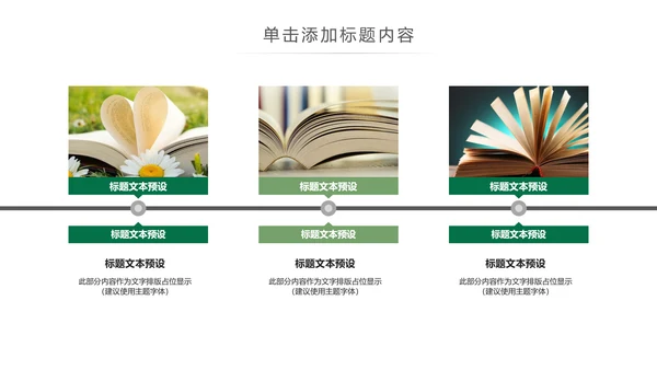 简约读书分享会好书推荐读好书PPT模板