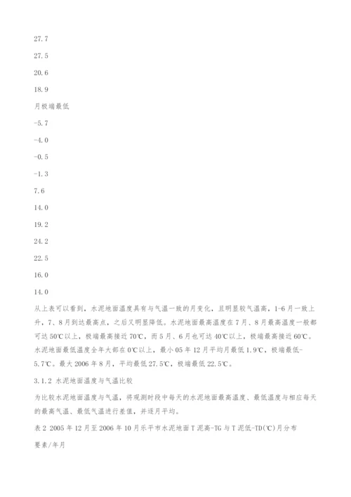 景德镇市不同下垫面温度特点及预报.docx