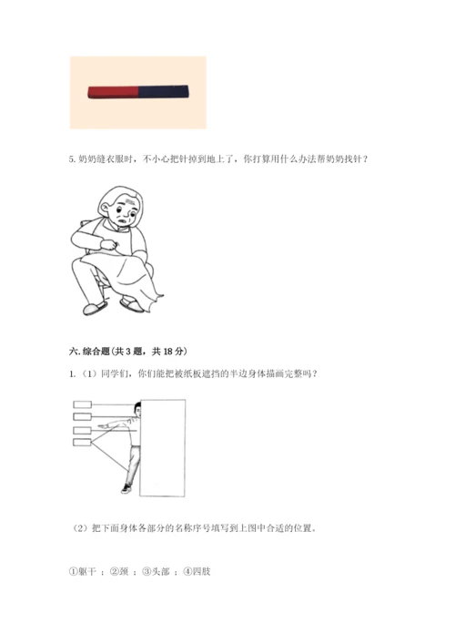 教科版小学科学二年级下册期末测试卷及参考答案（满分必刷）.docx