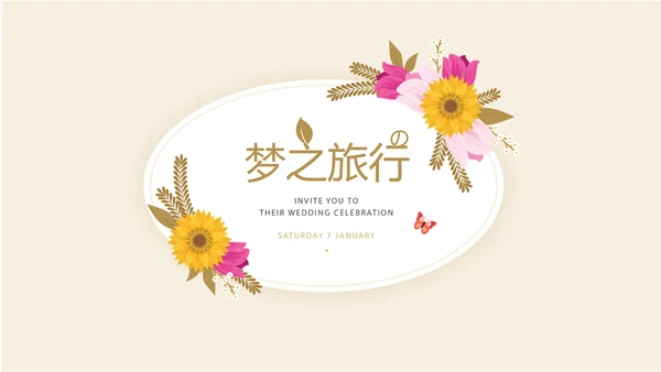 温暖感恩父母电子相册动态PPT