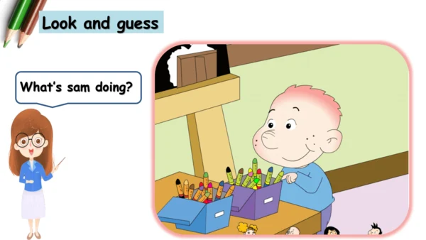 Module 5 Unit 1 There are only nineteen crayons 课件