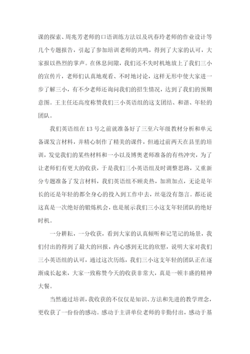 小学骨干教师述职报告.docx