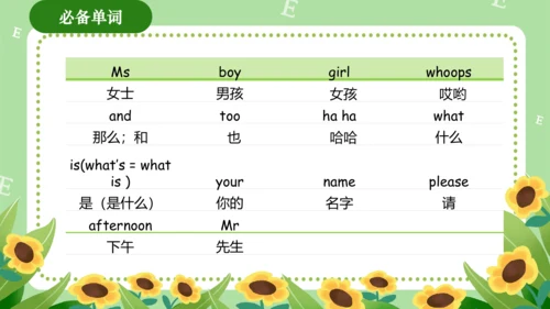 Module 2（复习课件）-2023-2024学年三年级英语上册期末核心考点集训（外研版三起）(共