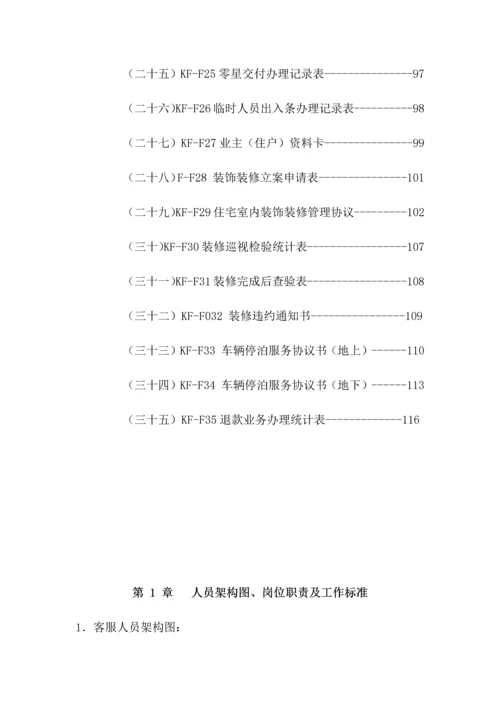 公司客服部工作手册模板.docx