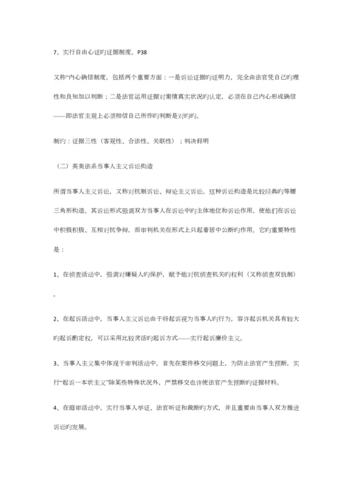 2023年刑事诉讼法学知识点.docx