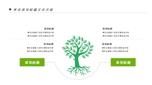 绿色唯美低碳环保绿色出行PPT模板