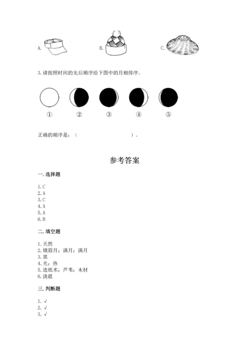 教科版科学二年级上册《期末测试卷》精品（综合题）.docx