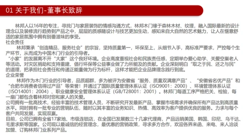 木门家装产品介绍通用PPT模板