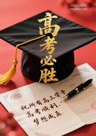 高考加油金榜题名海报5