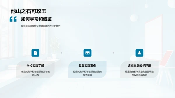 智慧课堂实战分享PPT模板