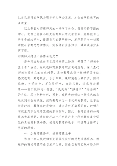 师德师风建设心得体会_5.docx