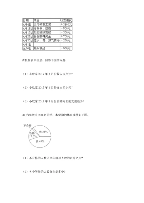 六年级小升初数学应用题50道附参考答案（能力提升）.docx