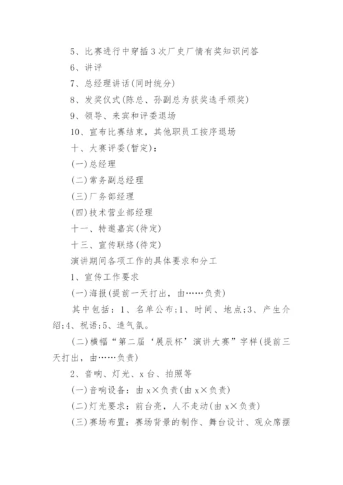 企业比赛主题活动策划方案.docx