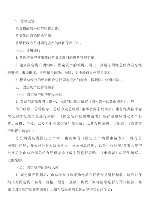 固定资产管理制度(4篇).docx