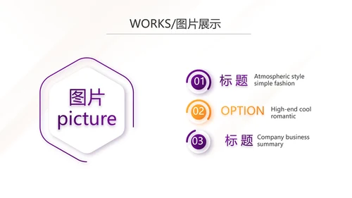 紫色简约大气公司产品介绍宣传PPT