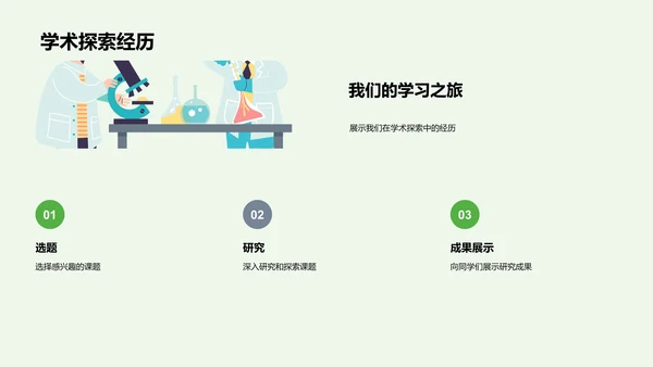 年级学习成果汇报PPT模板