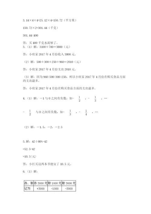 成都外国语学校小升初数学试卷精品【名校卷】.docx