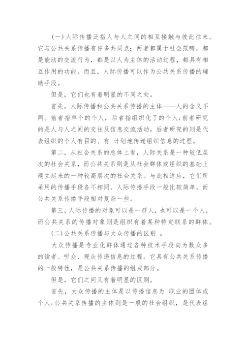 现代公共关系学论文参考范文.docx