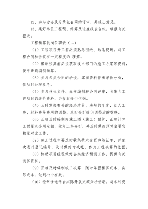 工程预算员岗位职责.docx
