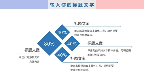 小清新淡雅工作汇报PPT模板