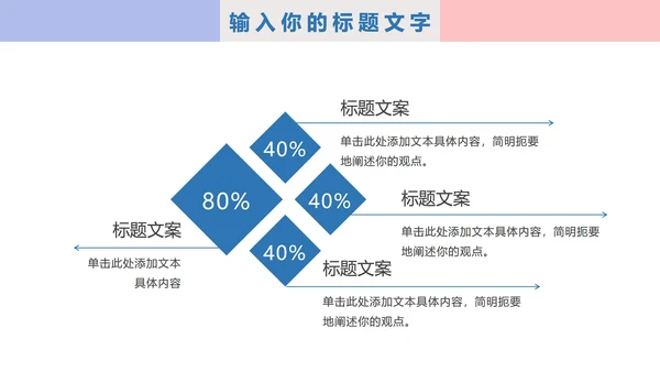 小清新淡雅工作汇报PPT模板