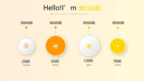 橙色时尚公司工会工作总结商务风通用PPT动态模板