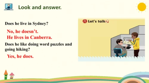 Unit 4 I have a pen pal Part B   Let's try & Let's