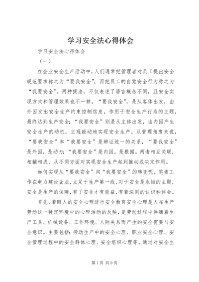 学习安全法心得体会 (2).docx