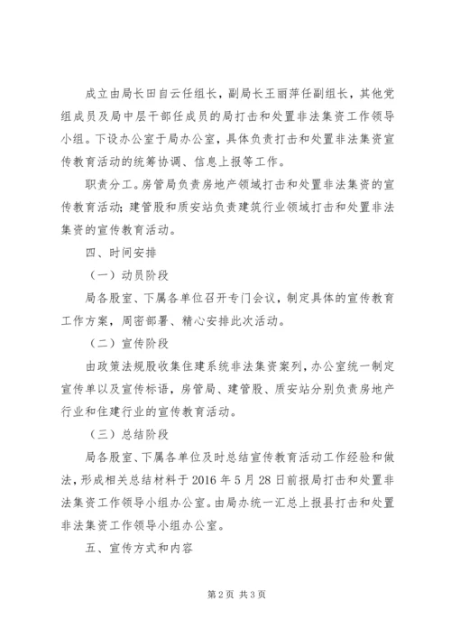 防范非法集资宣传月活动方案.docx