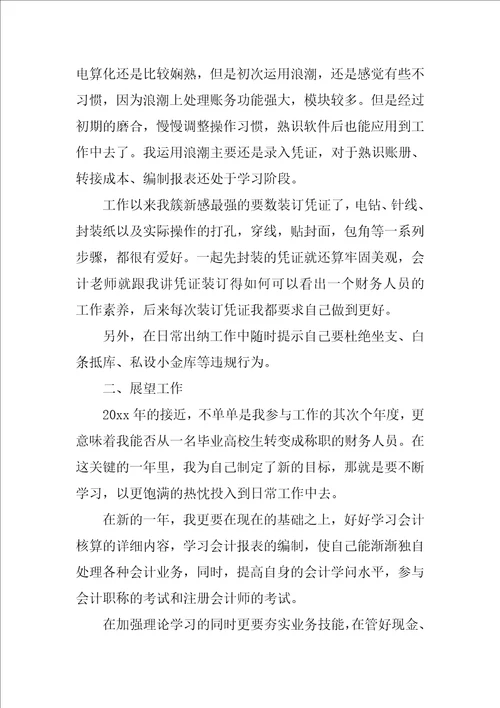 实用的出纳年终工作总结汇编六篇