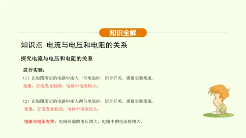 人教版 初中物理 九年级全册 第十七章 欧姆定律 17.1 电流与电压和电阻的关系课件（31页ppt