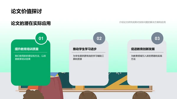 硕士答辩精要PPT模板