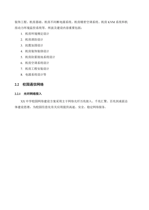 中学教育信息化建设方案.docx