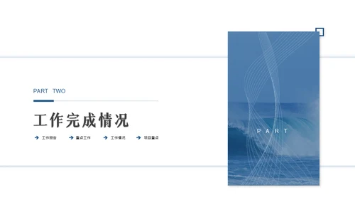 乘风破浪企业文化大海弄潮儿工作汇报通用PPT模板