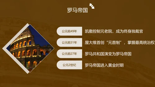 初中历史《罗马城邦和罗马帝国》教育教学ppt课件