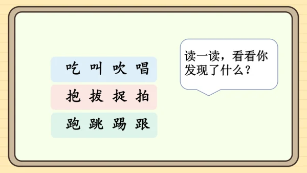 统编版语文一年级下册2024-2025学年度语文园地五（课件）