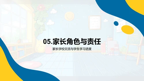 二年级学习指导PPT模板