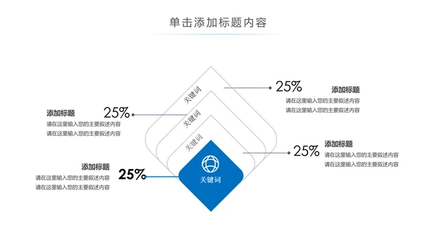 蓝色纯净水矿泉水水资源节约用水PPT模板