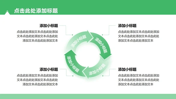 绿色简约风暑假学习生活PPT模板