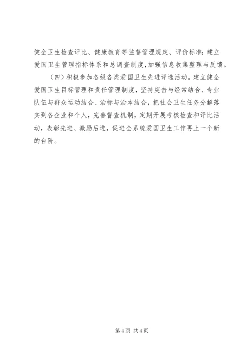 食药监局夏季爱国卫生工作方案.docx