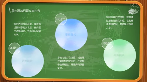 创意黑板教育培训教学设计公开课PPT模板