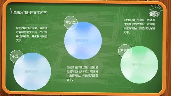 创意黑板教育培训教学设计公开课PPT模板