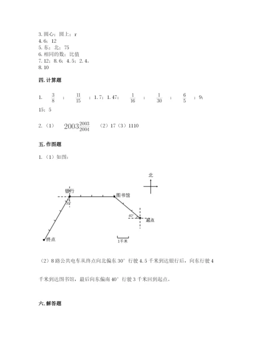 小学数学六年级上册期末测试卷附完整答案【夺冠系列】.docx