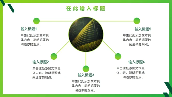 绿色简约实景农业建设商业计划书PPT模板