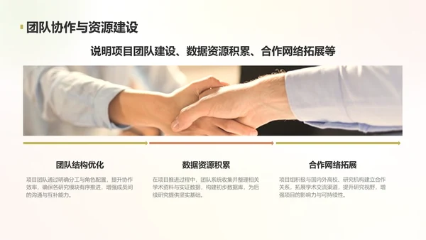 黄色简约风学术项目阶段性汇报PPT模板