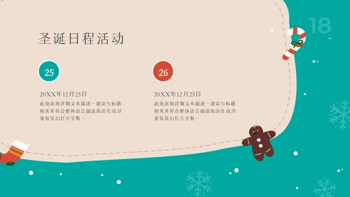 2022圣诞节介绍组织活动策划方案PPT