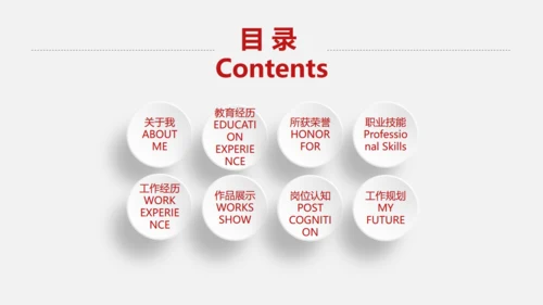 黑西服个人简历西装竞聘应聘通用PPT模板