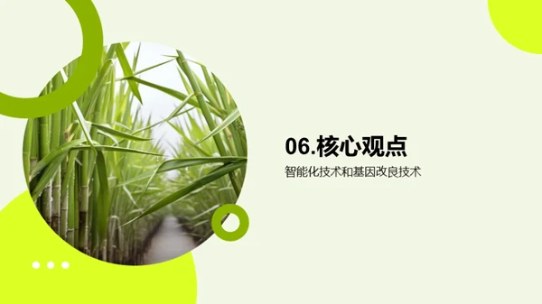 糖料种植的科技革命